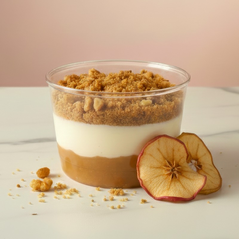 Apple Cinnamon Crumble Cup